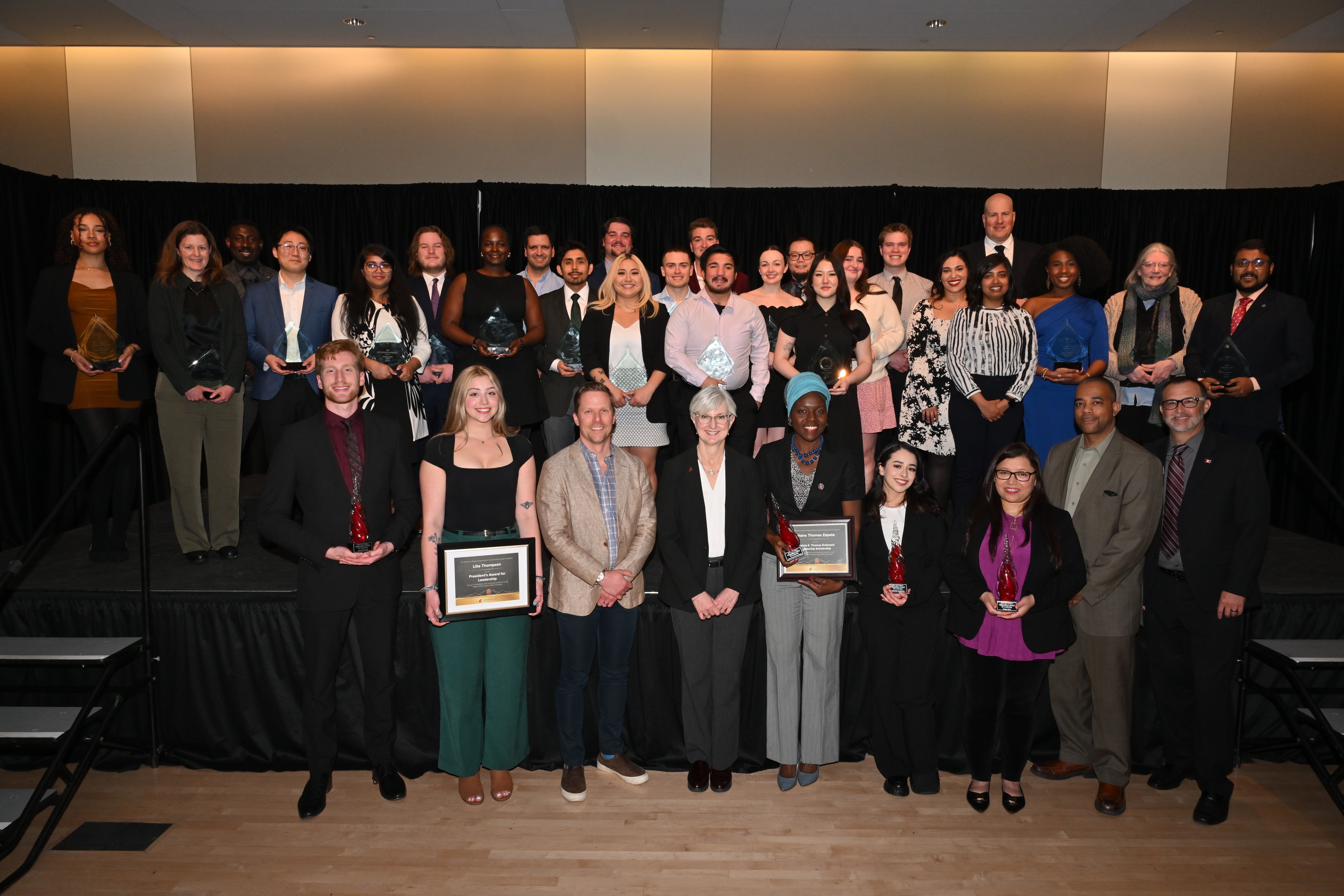 Group photo of Pres Awards awardees